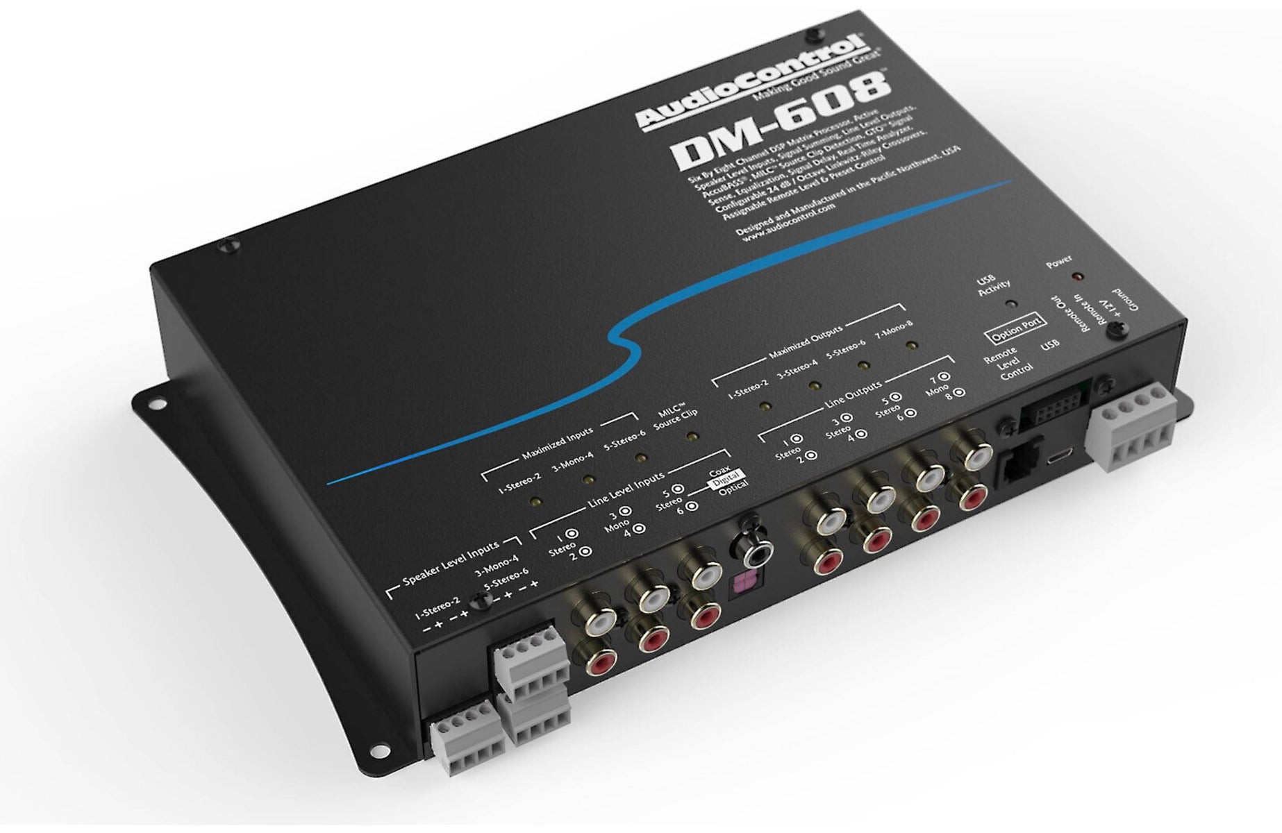 AudioControl DM-608 Premium 6 Input 8 Output DSP Matrix Processor