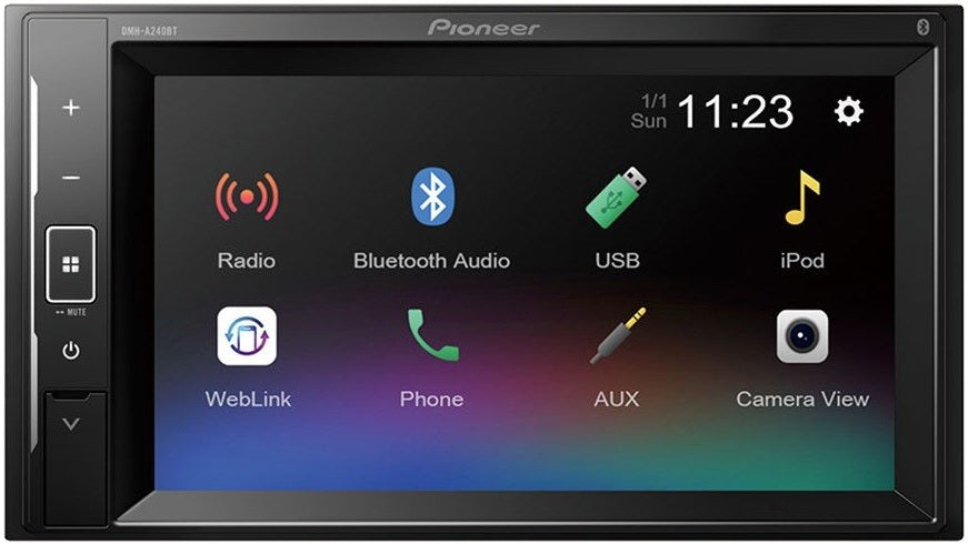 Pioneer DMH-A240BT 6.2" Touch Screen Bluetooth Car Stereo Radio iPod iPhone USB
