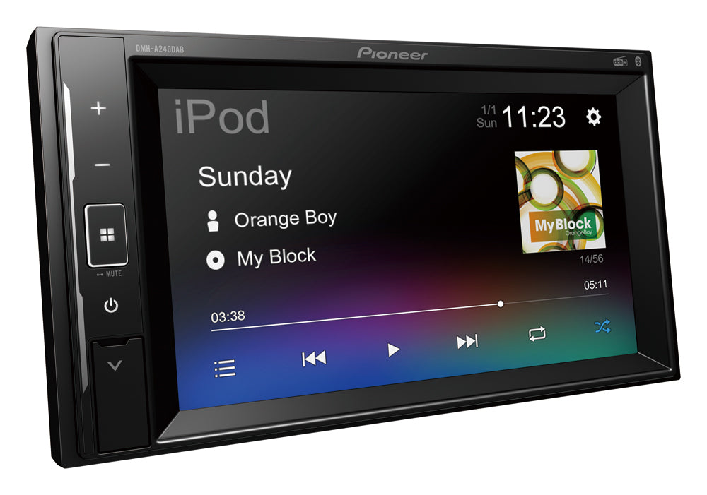 Pioneer DMH-A240DAB 6.2" Multimedia Player with Bluetooth, DAB/DAB+, Spotify & Siri Eyes Free