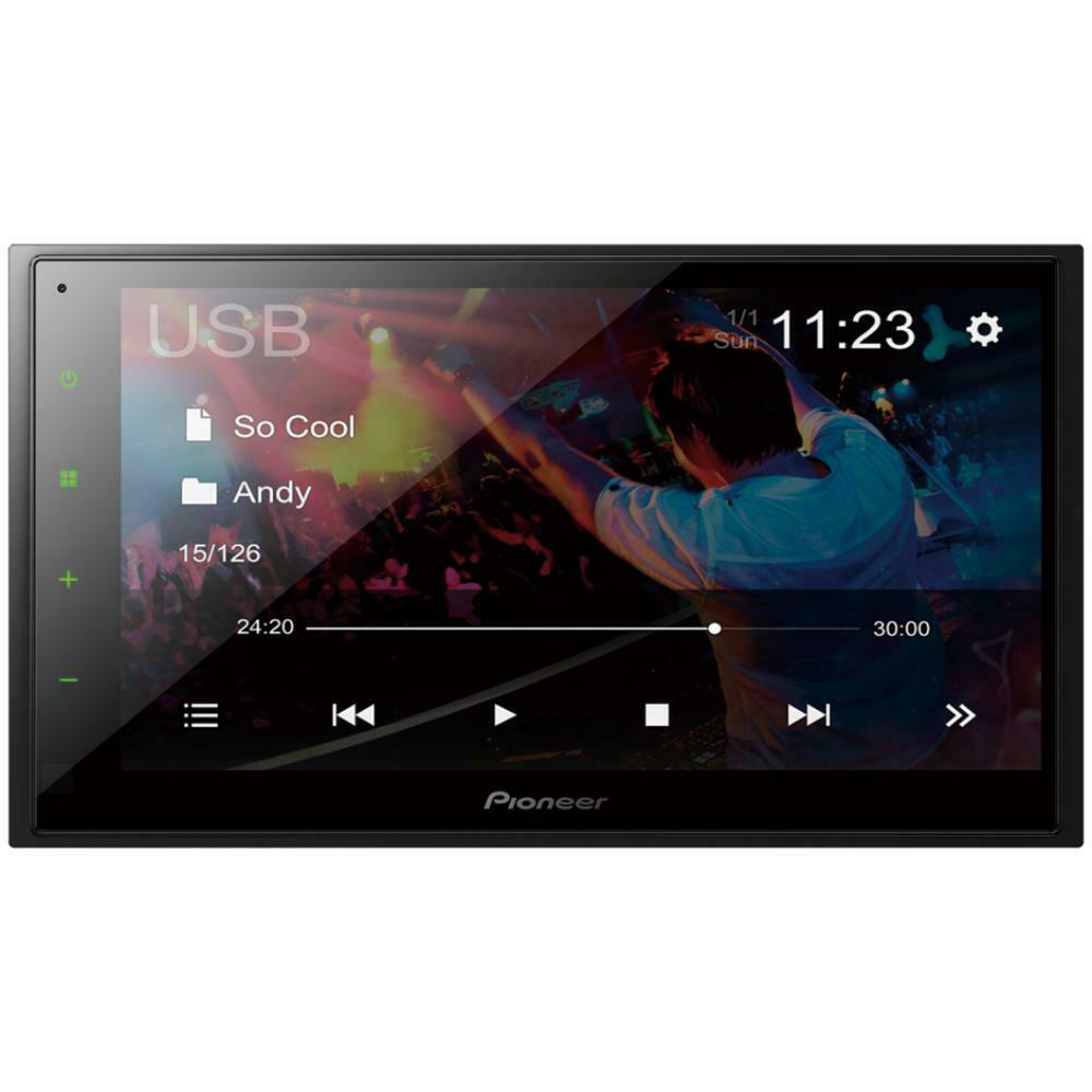 Pioneer DMH-A340DAB 6.8” Double Din Touch Screen DAB Radio, WebLink, Smartphone Mirroring, Bluetooth & USB