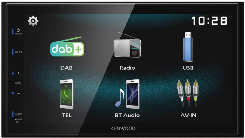 Kenwood DMX120BT 6.8" Digital Media Receiver with Built-In Bluetooth