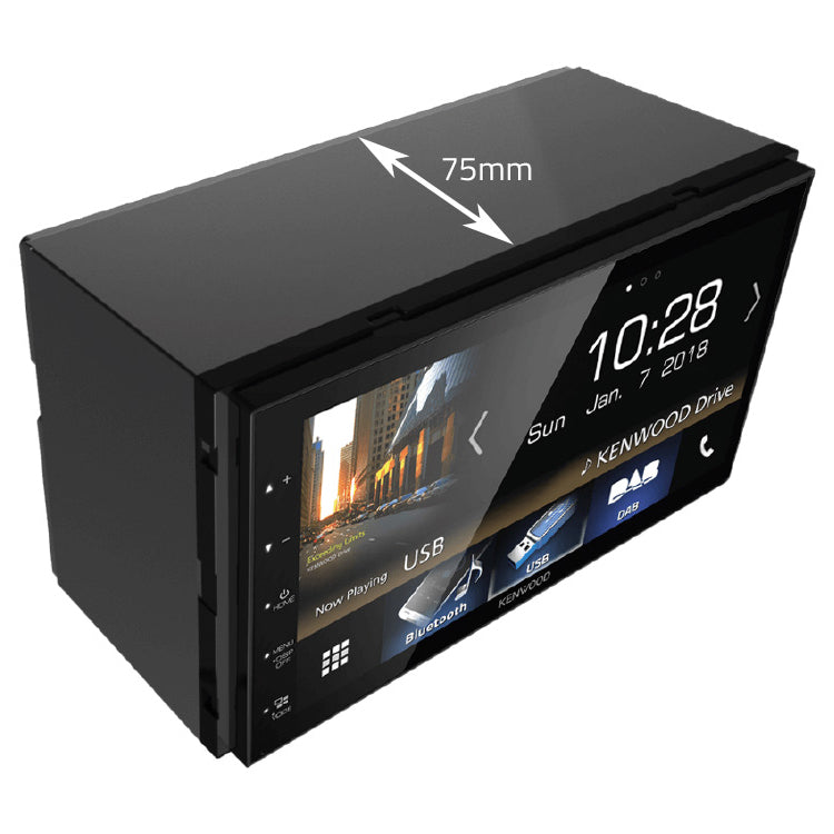 Kenwood DMX7722DABS 6.8" DAB+, Android Auto, Apple CarPlay, WI-FI Spotify, Bluetooth DAB Aerial