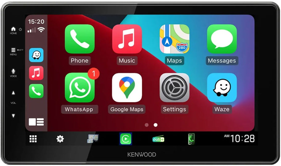 Kenwood DMX-F920DS 9.0” Floating HD Screen Wireless CarPlay / Android Auto, Mirroring, DAB+ Car Stereo