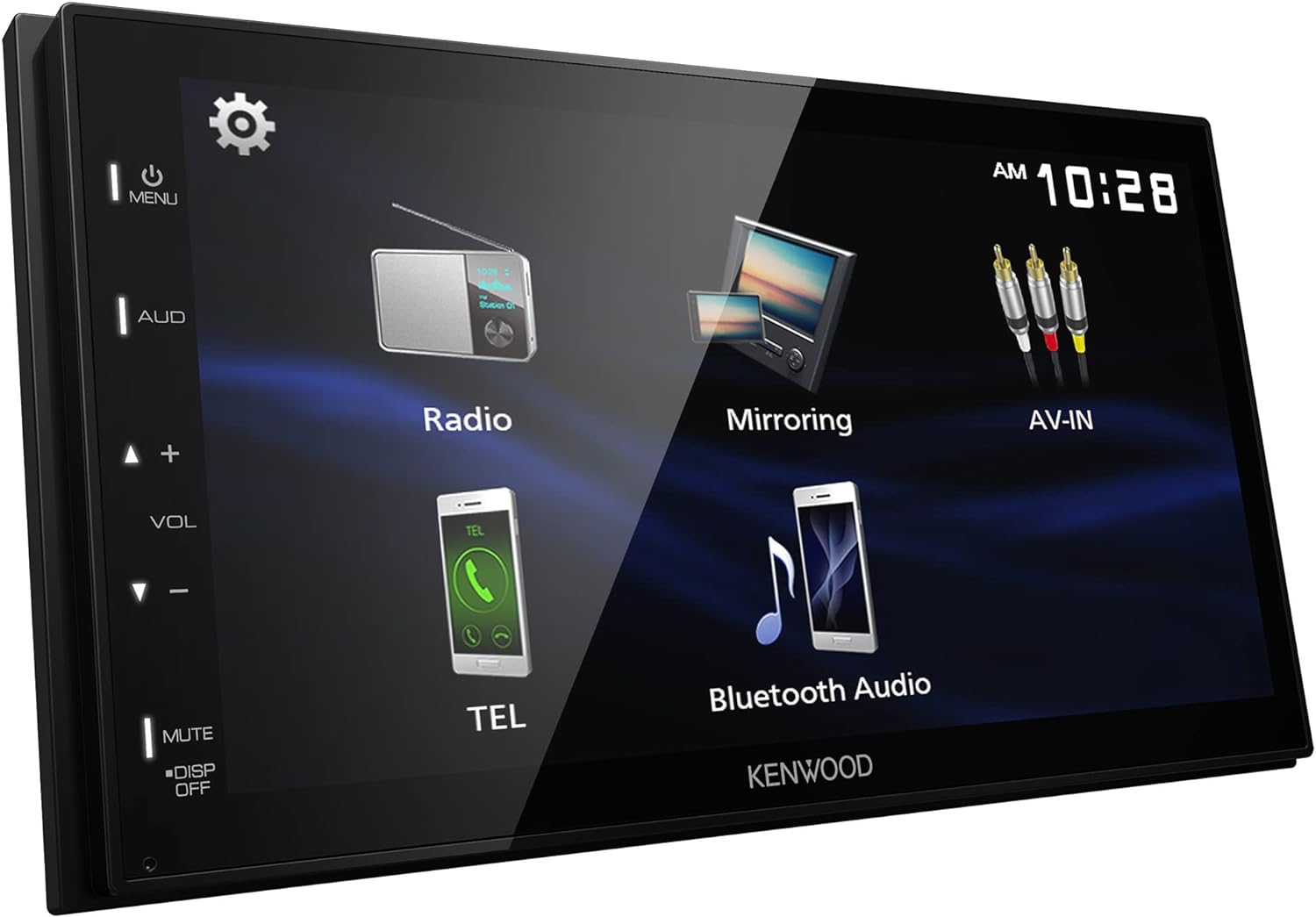 Kenwood DMX129BT 6.8" Touchscreen Digital Media Receiver with Built-In Bluetooth