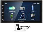 Kenwood DMX129DAB Short Body Bluetooth USB MP3 6.8" WVGA DAB Radio  Media Receiver Aerial