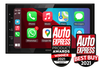 Kenwood DMX5020DABS 6.8"  Double DIN Short body Navigation with Apple CarPlay Android Auto + Aerial