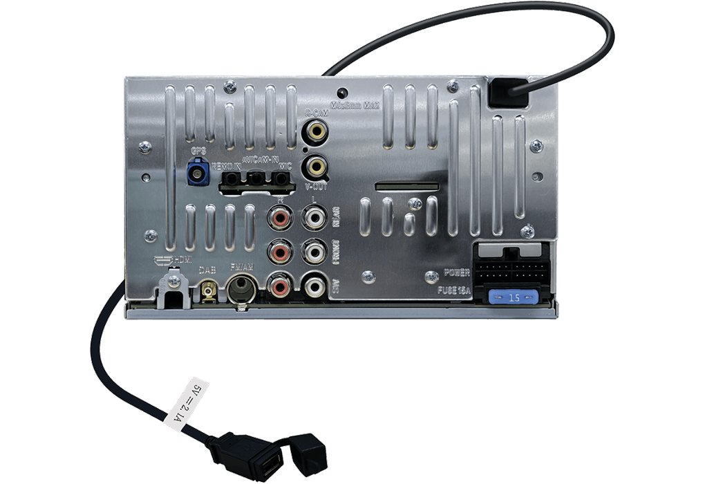 Kenwood DMX7525DABS CAMPER 6.8" HD Double DIN Wireless Carplay, Android Auto DAB Stereo