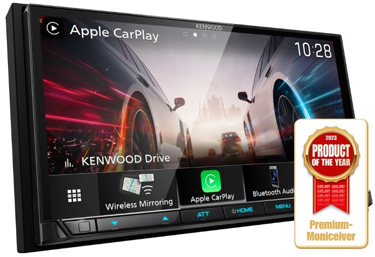 Kenwood DMX8021DABS-C CAMPER 7"  Double DIN Wi-Fi with Apple CarPlay Android Auto