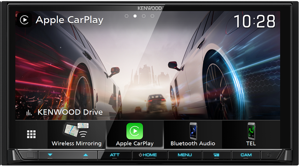 Kenwood DMX8021DABS-C CAMPER 7"  Double DIN Wi-Fi with Apple CarPlay Android Auto