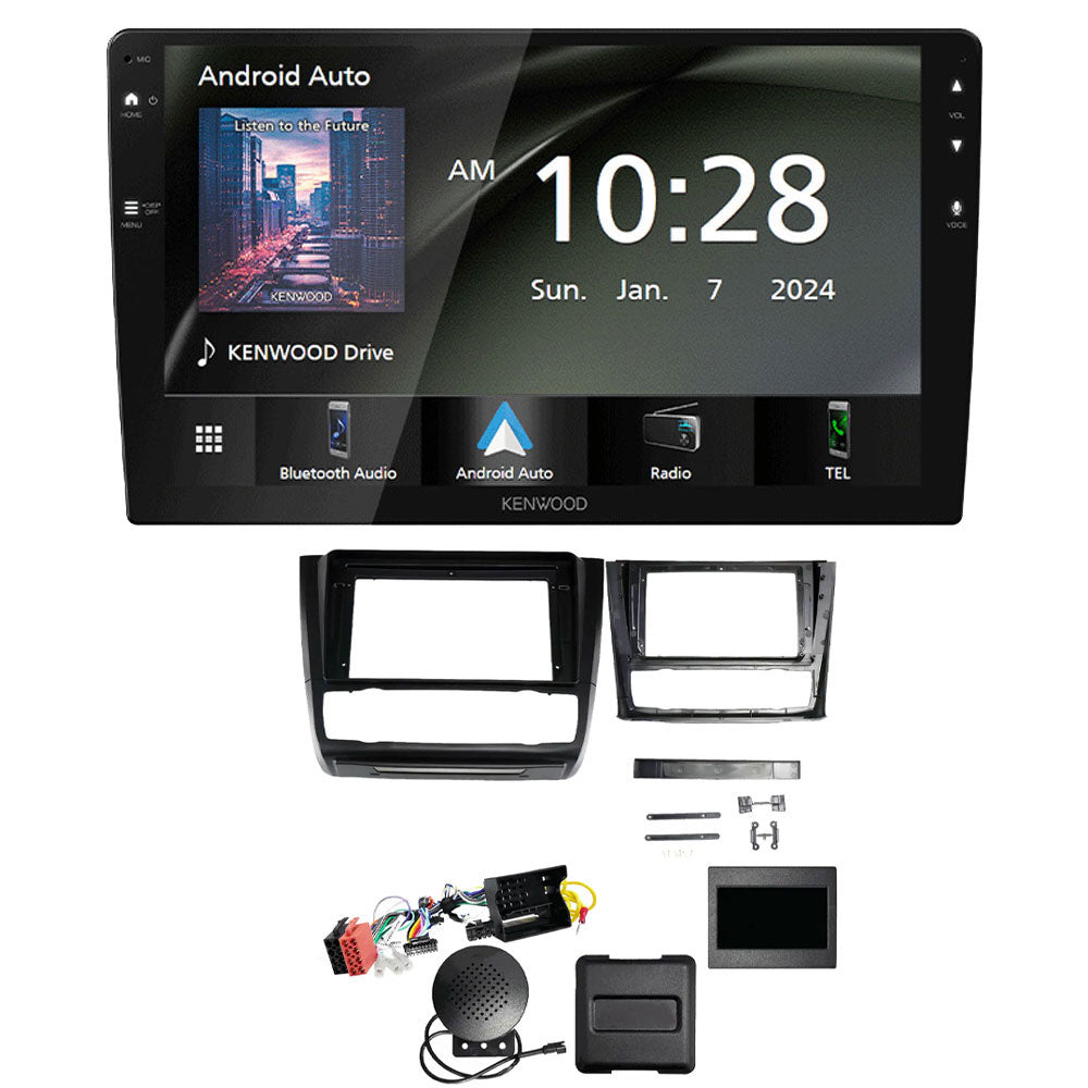 BMW 1 Series 2008-2012 Kenwood 9.0" Wireless CarPlay / Android Auto Mirroring Screen Complete Stereo Pack
