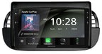 Fiat 500 2007-2015 Kenwood 9.0" Wireless CarPlay / Android Auto Mirroring Screen Complete Stereo Pack