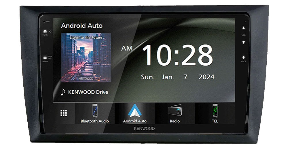 Volkswagen Golf MK6 2008-2012 Kenwood 9.0" Wireless CarPlay / Android Auto Mirroring Screen Complete Stereo Pack