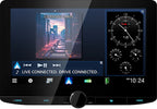 Kenwood DMX9724XDS Floating 10.1 inchDAB+ Digital Media Receiver Wireless CarPlay / Android Auto Bluetooth Stereo