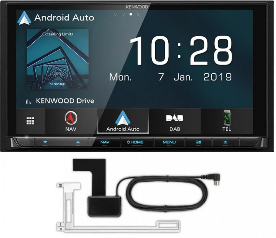 Kenwood DNX9190DABS 6.8" Touchscreen CarPlay, Android Auto with built-in Navigation Reversing Camera