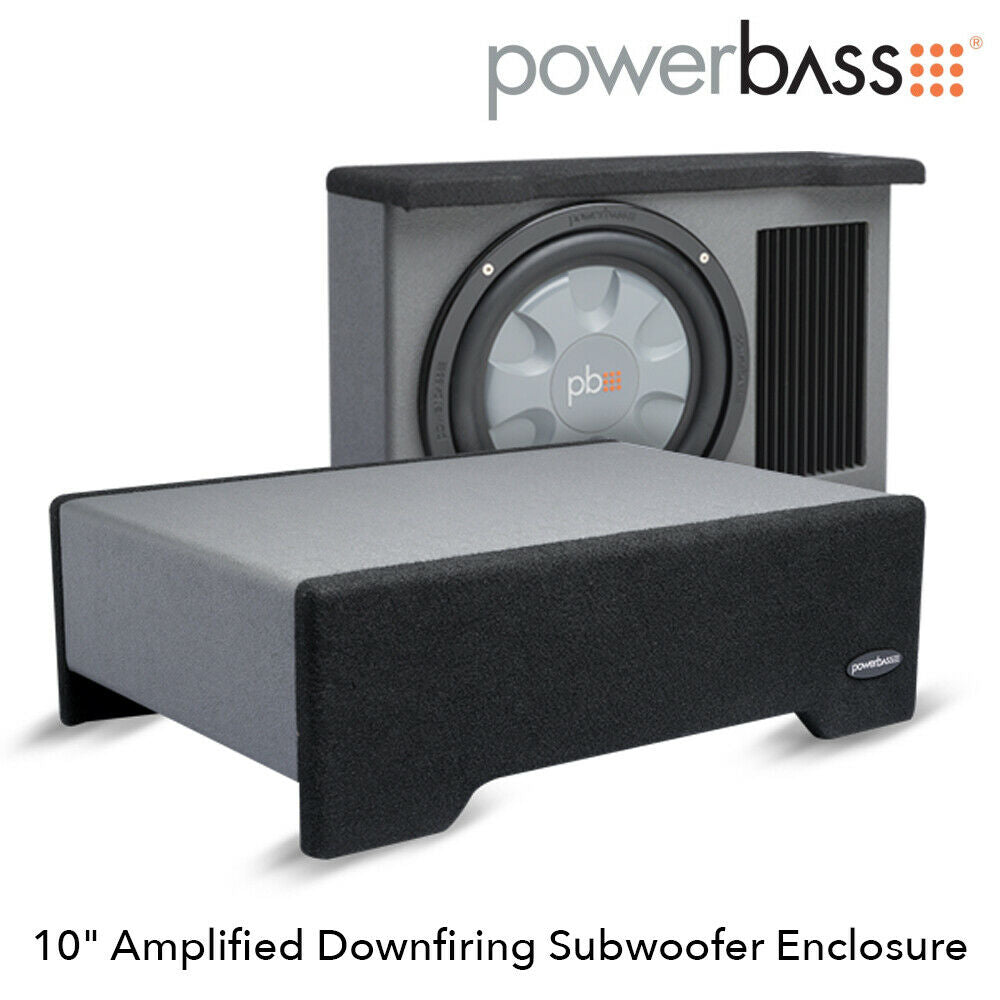 PowerBass PS-ADF110T Compact down-firing 175-watt Active enclosure with 10" subwoofer