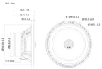 Ford, Hyundia, Skoda, VW BLAM Super Relax SR165C 6.5" (165mm) 2-Way Component Speaker System BL-SR165F