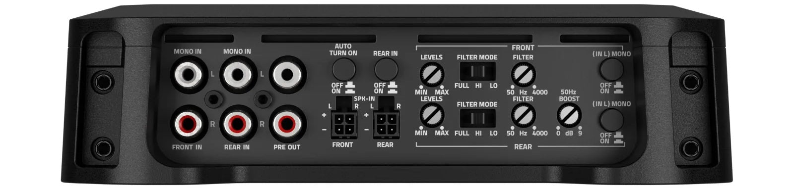 Hertz Dieci DP 4.400 4 Channel Stereo Amp Hi Res Class A B Amplifier 500w RMS