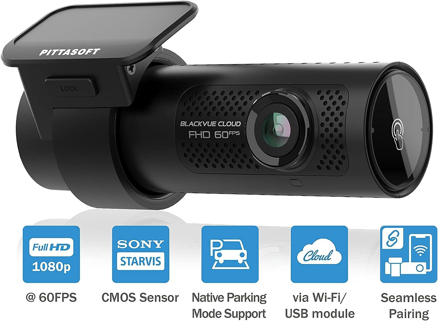 Blackvue DR770X-1CH 64GB Driver Recording Dashcam Camera
