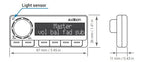 Audison DRC MP Digital Remote Control Multimedia Play AC Link BUS Black Rubber Touch