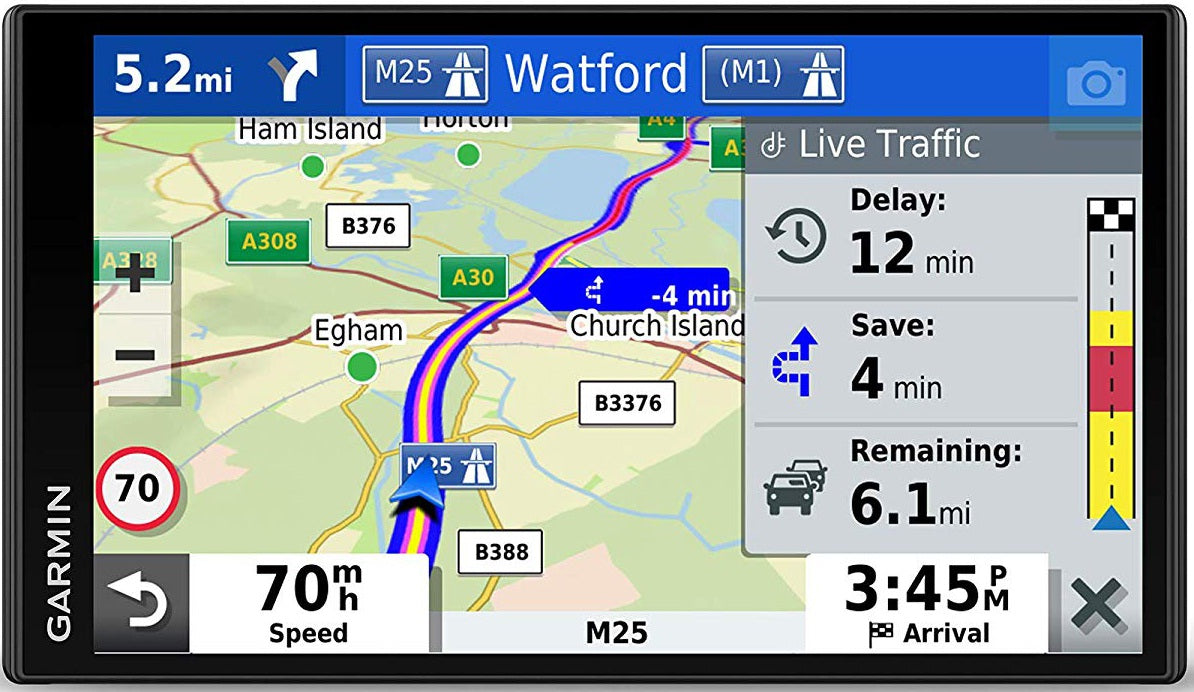 GARMIN DRIVESMART 66 LMT-S EU EU GPS Sat Nav Dashcam Lifetime Europe Maps