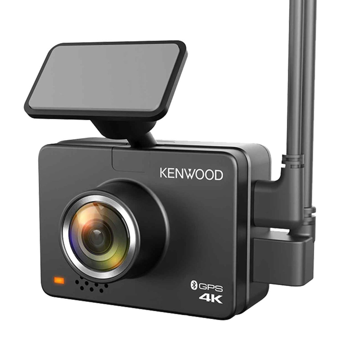 Kenwood DRV-A510W + KCA-R210 Dash Cams 4K Ultra HD and 2K Rear Camera + hardwire kit Wi-Fi 64GB Card