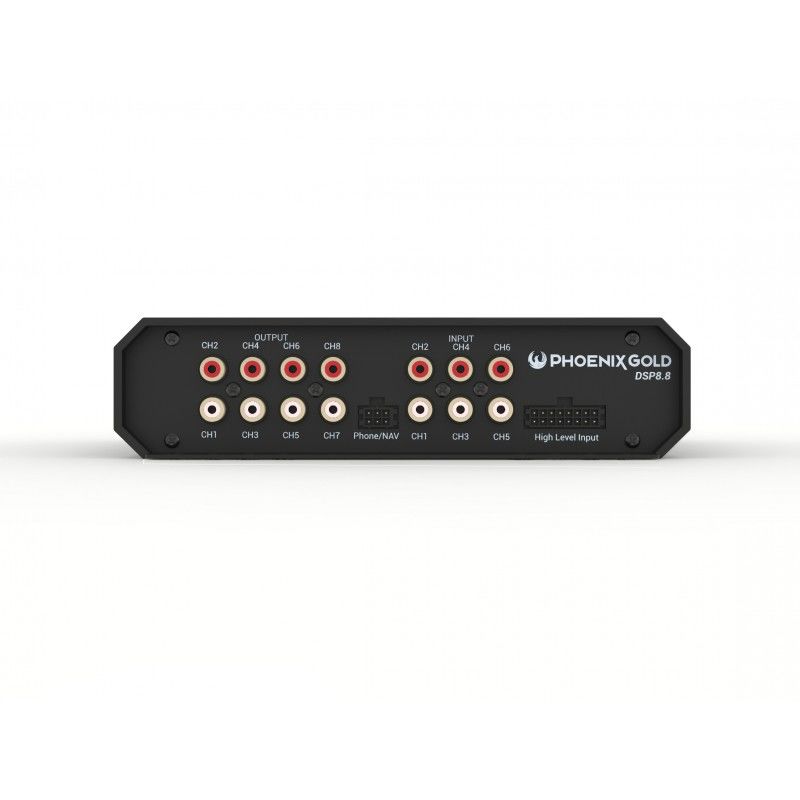 Phoenix Gold DSP8.8 WiFi streaming digital signal processor for Hi-Res audio files 24bit/192kHz