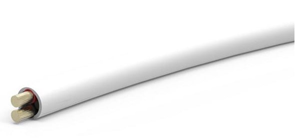 Norstone Dual CL3 16AWG Speaker Cable 2x1.5mm2, 99.999% OFC White - 150m