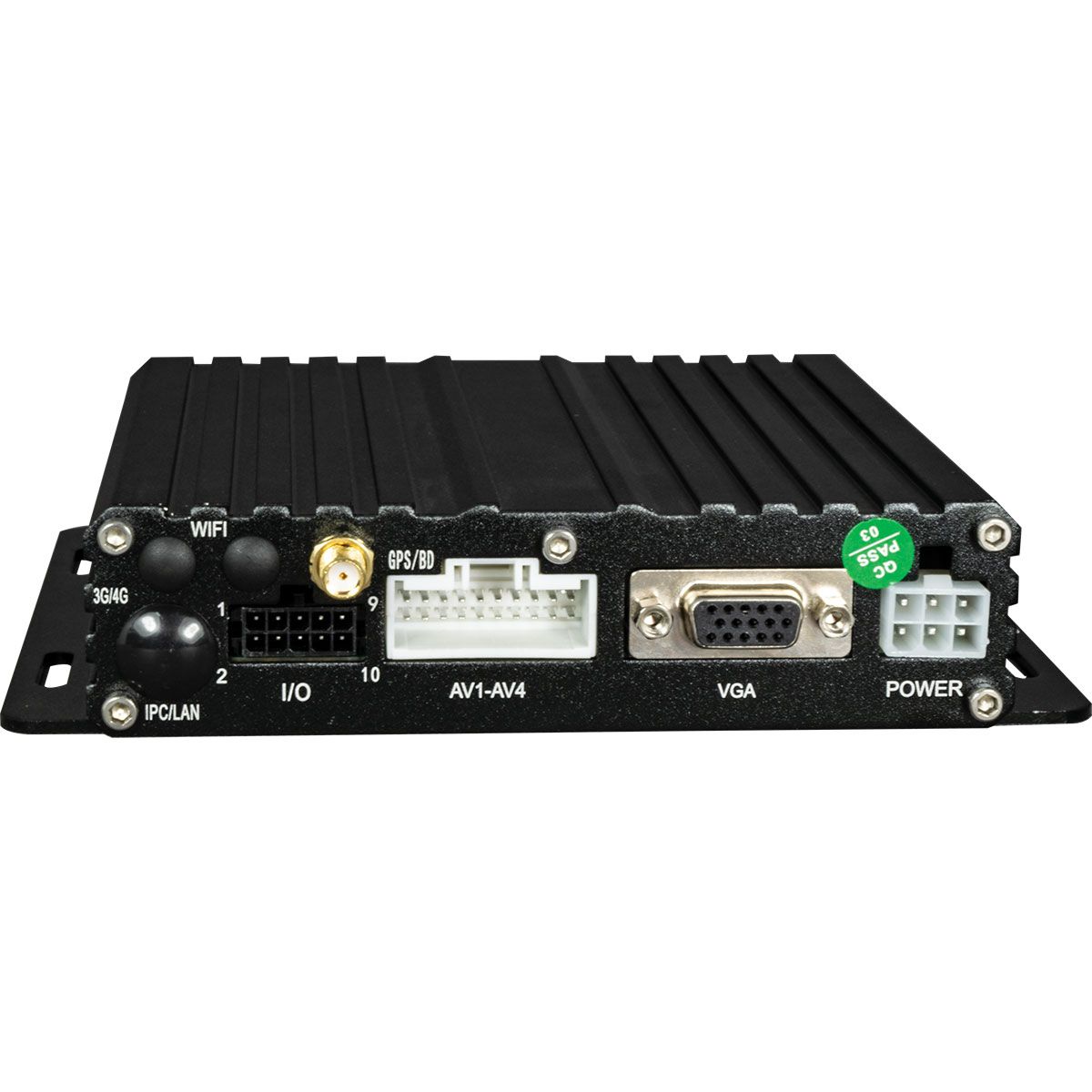 CKO DVR-4SD In Vehicle Digital SD Card 4-Channel Video Recorder Unit Records Upto 256GB