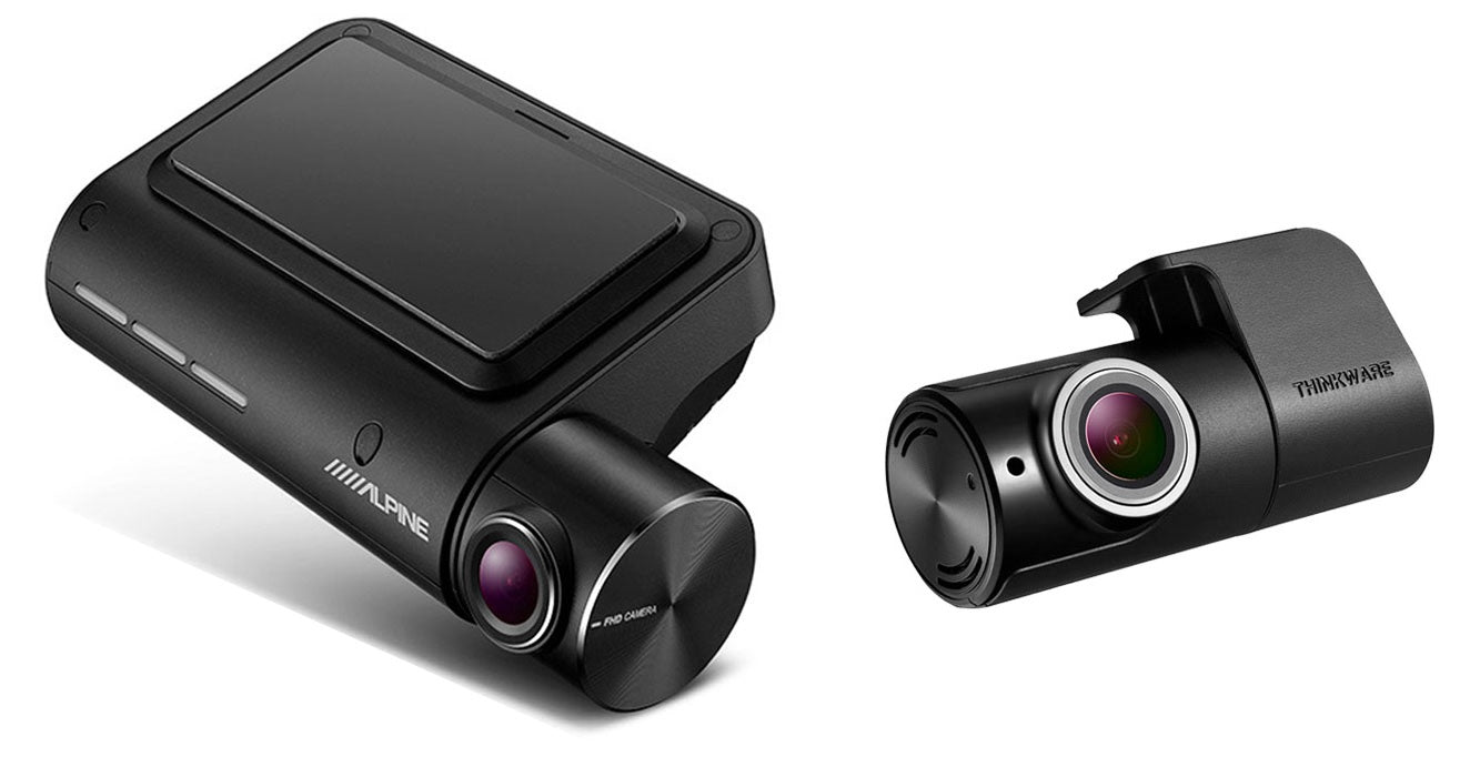 Alpine DVR-F800PRO + RVC-R800 Advanced DashCam with Driver Assistance (ADAS) G-Sensor WIFI GPS