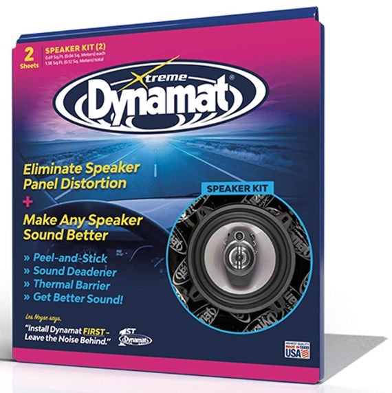 DYNAMAT XTREME SPEAKER PACK (2 X 0.06 SQM) DYN10415R  Sound Proofing Deadening Mat