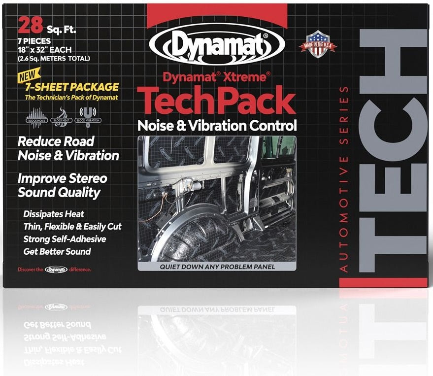 Dynamat DYN10428 Xtreme (2.6 SqM) Bulk Pack Car Sound Proofing Extreme Deadening Noise Reduction
