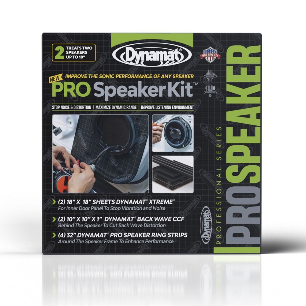 DYNAMAT DYN21410 PRO Speaker Sound Deadening & Enhancement Pack
