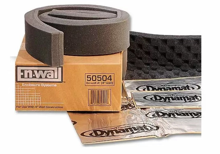 Dynamat DNY50504 En-Wall Enclosure System In-wall speaker isolation system for 4"-deep walls