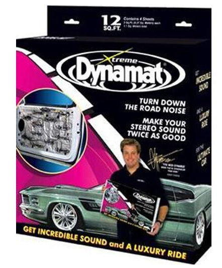 Dynamat DYN10435 Xtreme 12" x 36" x 4 Sheets Car Sound Proofing Deadening Mat