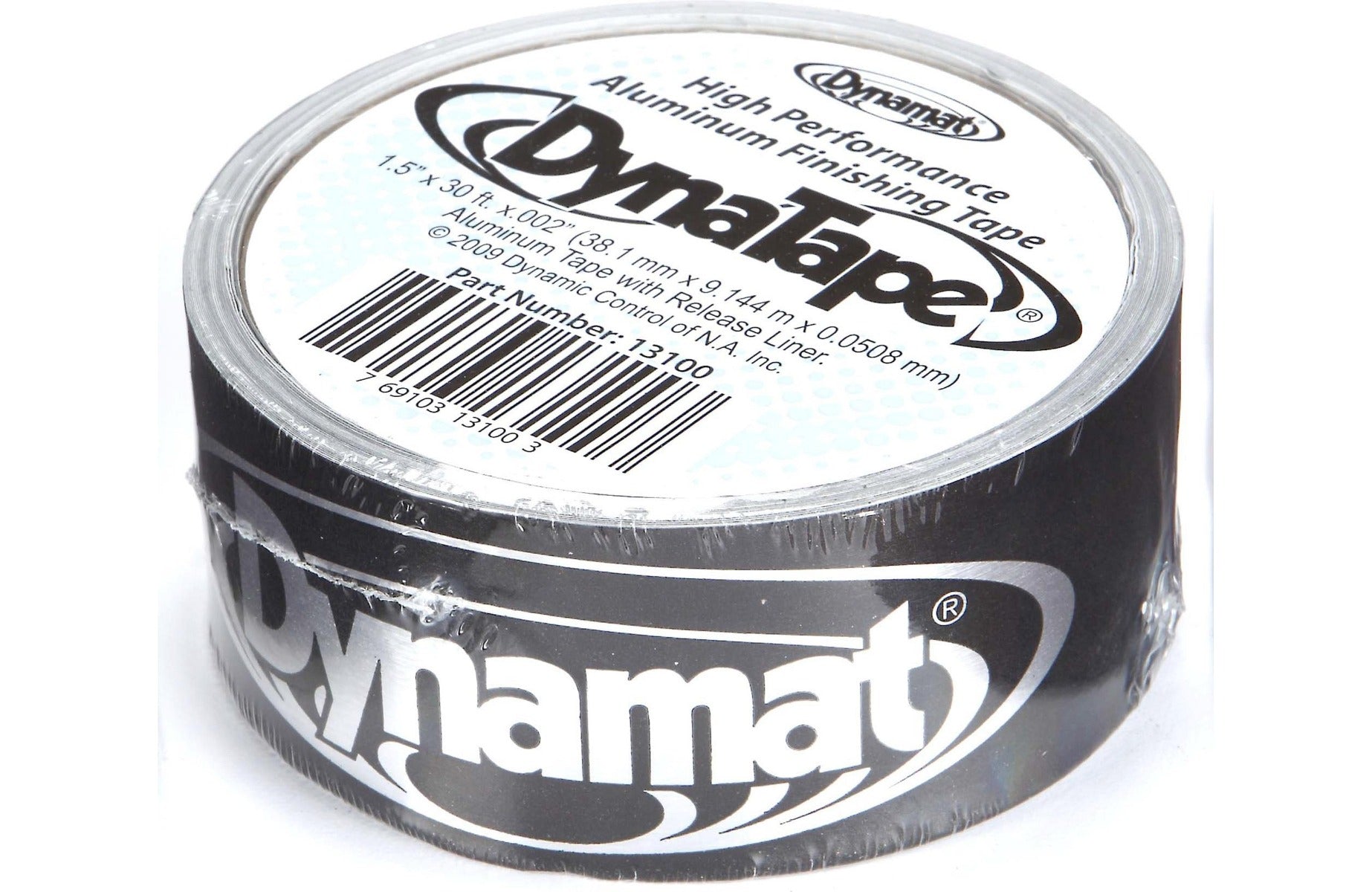 Dynamat DYN13100R DynaTape 30-foot roll of 1.5"-wide aluminum finishing tape