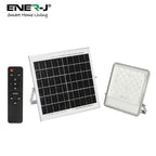 ENER-J E191 100W LED Floodlight with Solar Panel IP65 & Remote Control