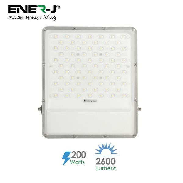 ENER-J E191 100W LED Floodlight with Solar Panel IP65 & Remote Control