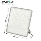 ENER-J E193 300W LED Floodlight with Solar Panel IP65 & Remote Control