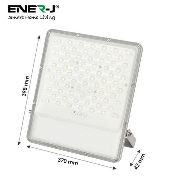 ENER-J E193 300W LED Floodlight with Solar Panel IP65 & Remote Control