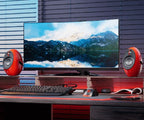EDIFIER e25HD 2.0 Multimedia Speaker with Bluetooth, Optical and AUX In - Red