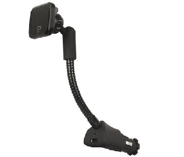 Scosche E2PM Magnetic Power Socket Mount With USB Charging Port For Mobile Devices