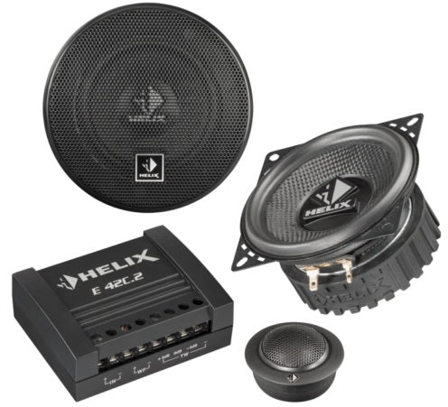 HELIX E 42C.2 4" 100mm 2 Way Component Car Speaker System 300 Watts