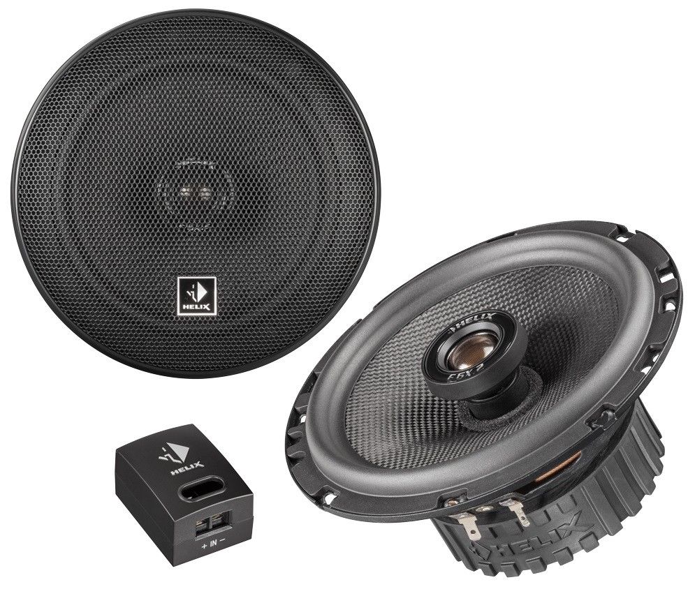 HELIX E 62X 2 -  6.5" 165mm 2 Way Coaxial Car Speakers 360 Watts