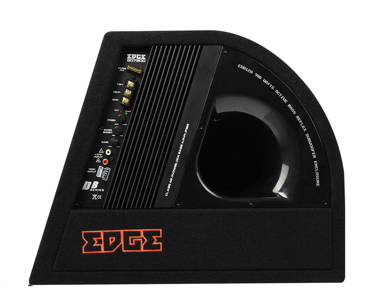 Edge EDB12TA-E0 Twin 12" Active Integrated Amplified Enclosure 1800Watt Max