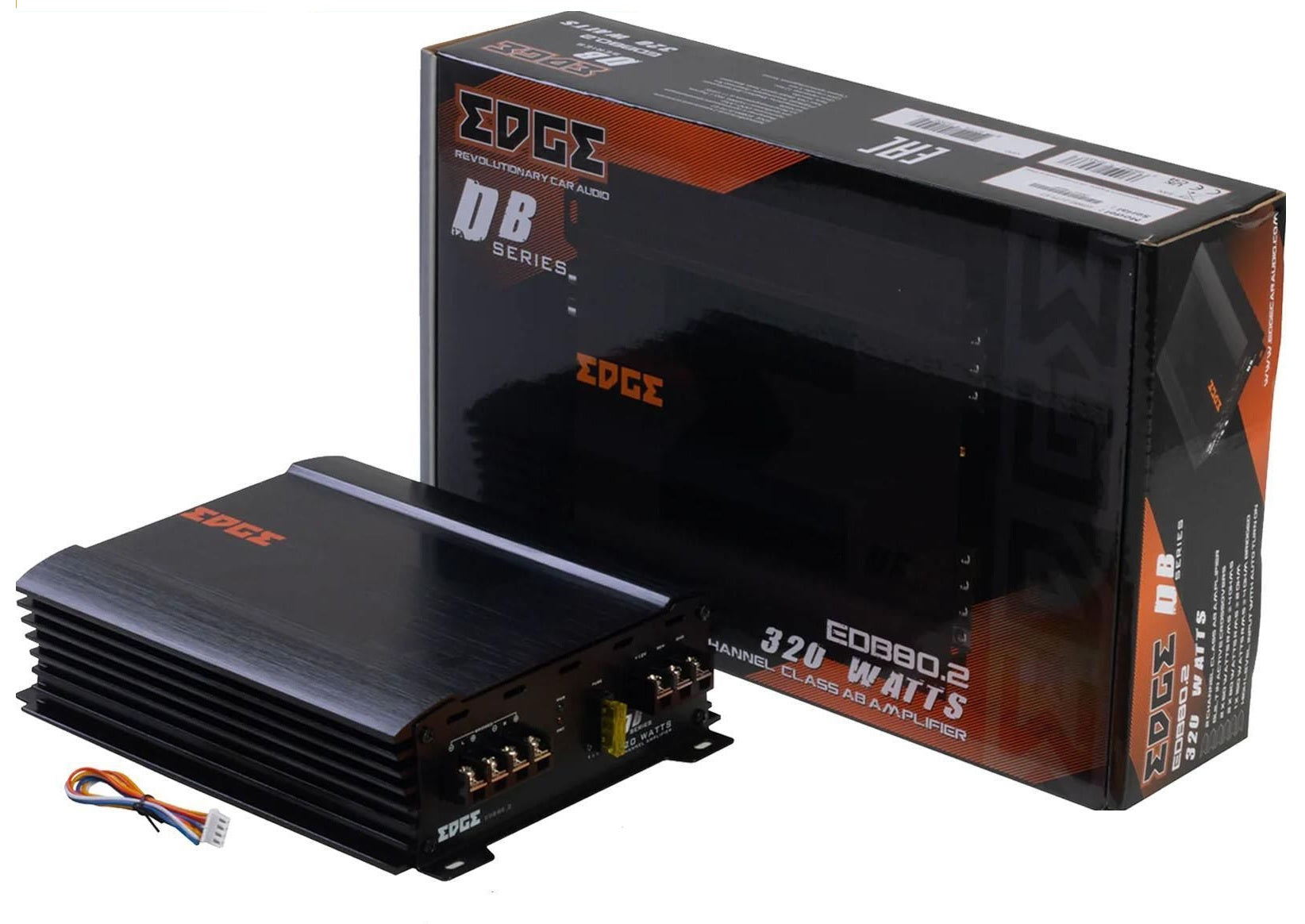 Edge EDB80.2 LITE-E2 DB Lite Series 2 Channel Class A/B Full Range Speaker Subwoofer Amplifier
