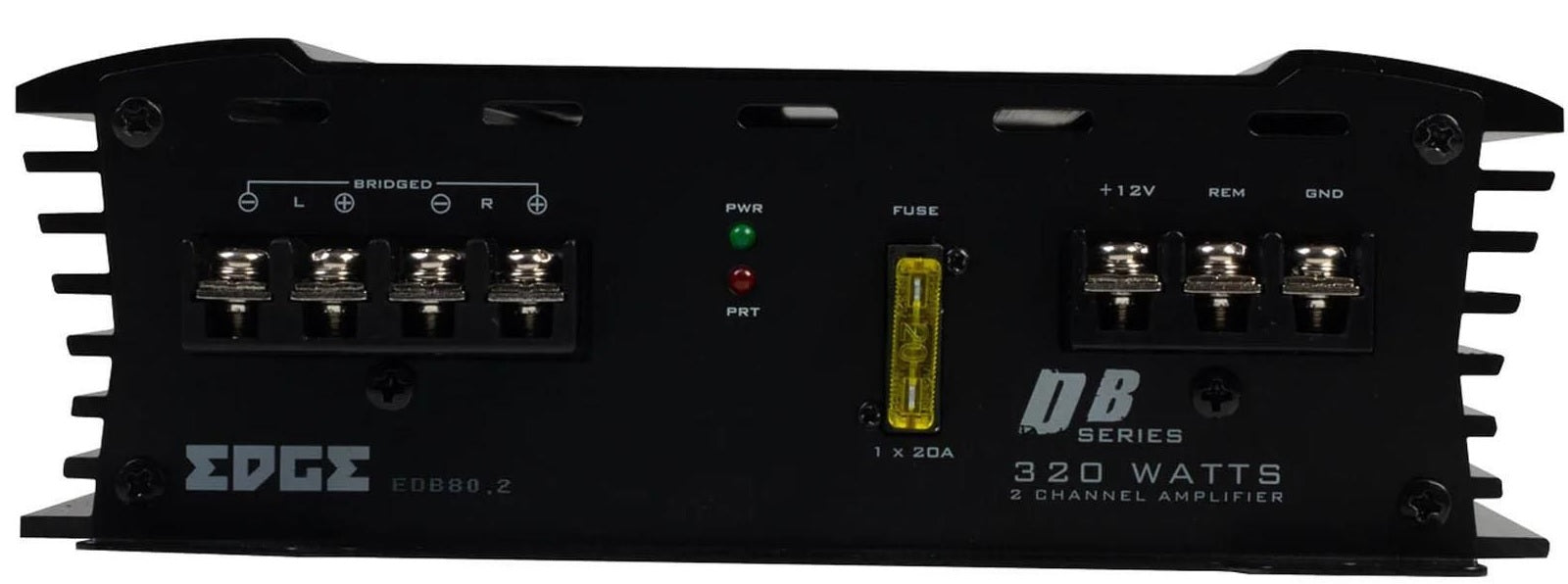 Edge EDB80.2 LITE-E2 DB Lite Series 2 Channel Class A/B Full Range Speaker Subwoofer Amplifier