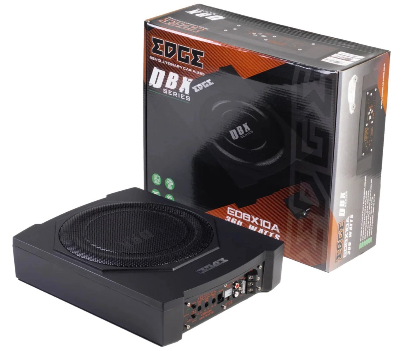 Edge EDBX10A-E0 DBX Series Shallow Active Bass Enclosure 180w RMS