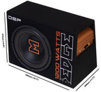 Edge EDBX12ADSP-E3 subwoofer with built-in DSP Amplifier and smartphone control