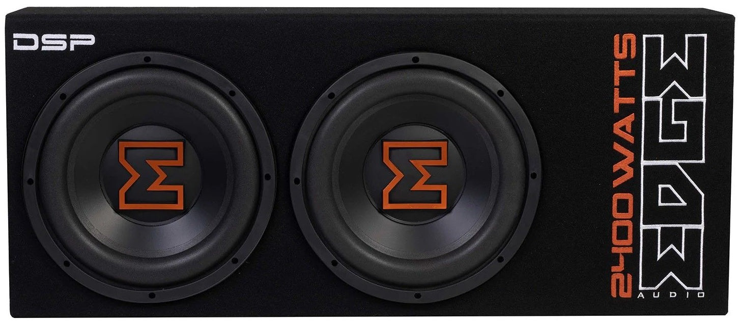 Edge EDBX12TADSP-E3Twin 12" Active Integrated DSP Amplified Enclosure 2400Watt Max