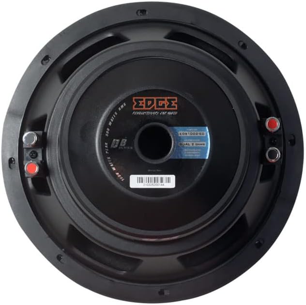 Edge EDB12D2-E0 DB Series 12 inch 1200W Dual Voice Coil Subwoofer